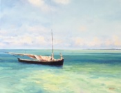 Vintage Sailor 11x14 Oil on Panel