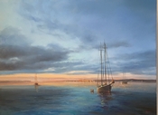 Under Evening Skies 18x24 Oil on Artist Panel