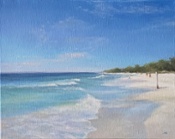 Summer Surf, 8x10, Oil on Canvas
