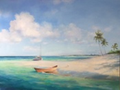 Island Rendezvous, 30x40, Oil on Canvas