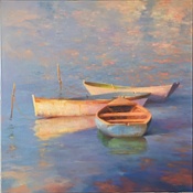 Sparkling Light, 24x24, Oil on Canvas